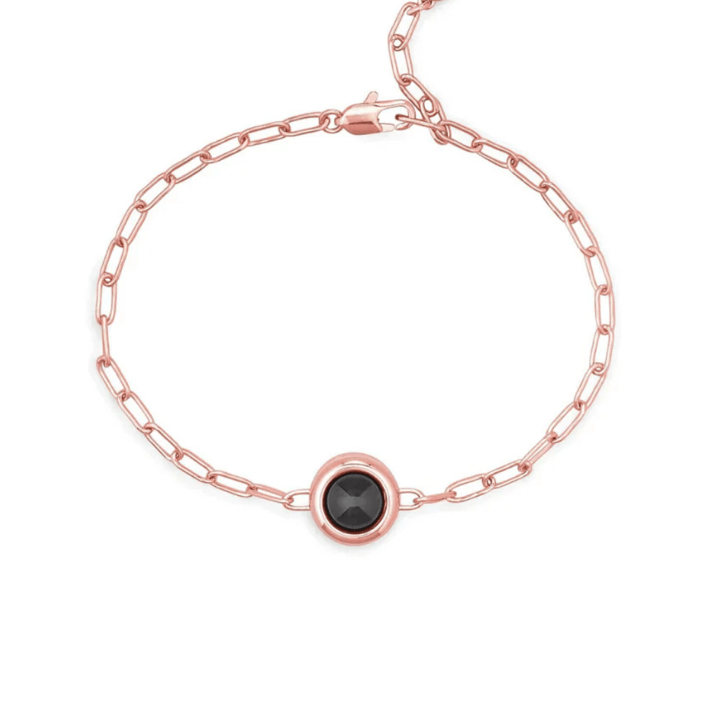 Custom Paperclip Chain Photo Bracelet