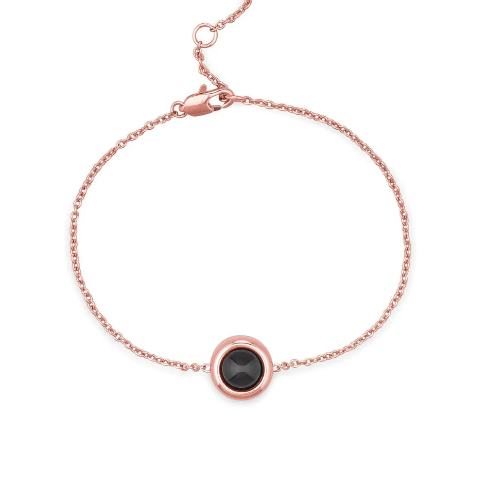 Custom Cable Chain Photo Bracelet