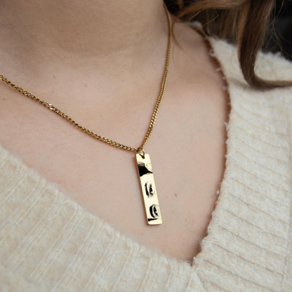 Custom Eyes Necklace
