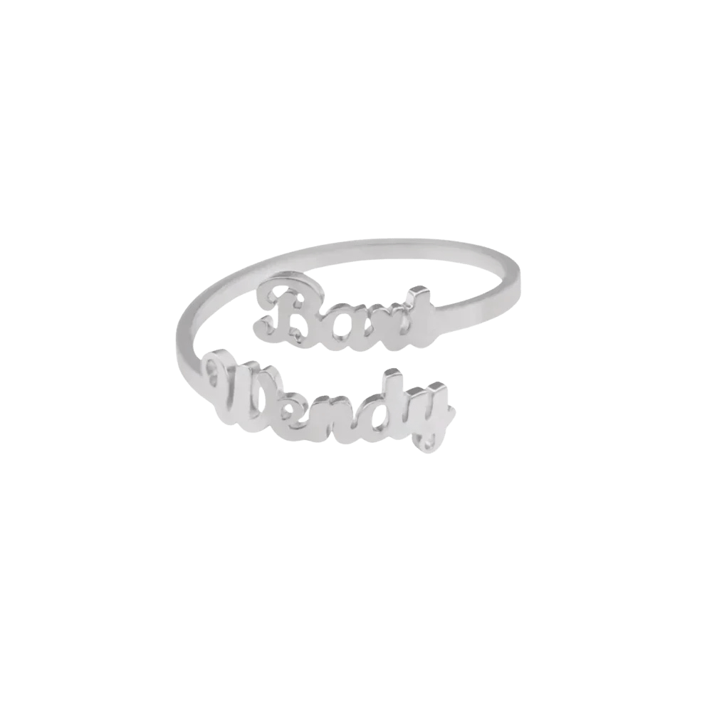 Custom Name Ring