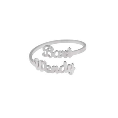 Custom Name Ring
