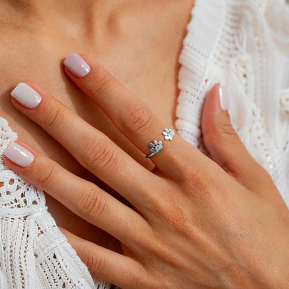 Custom Pet Initial Ring