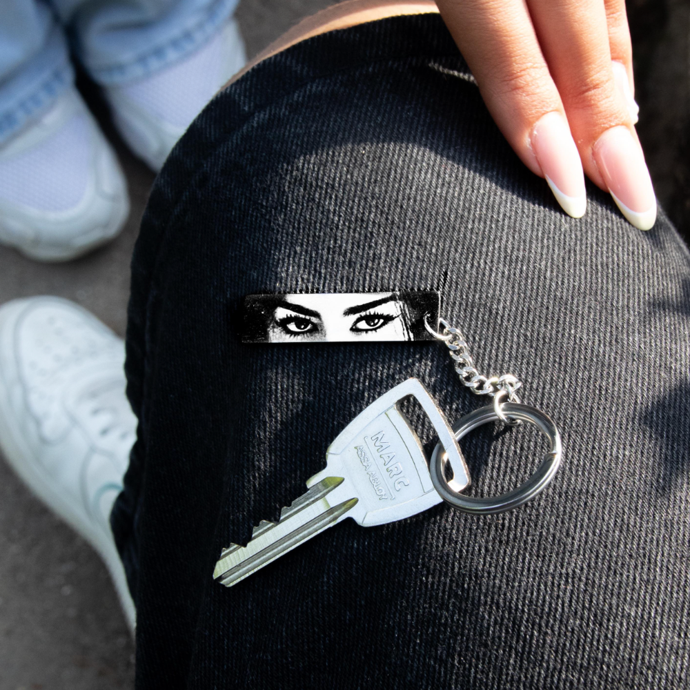 Custom Eyes Keychain