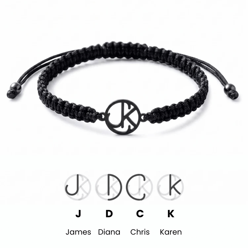 For Him | Custom Monogram Bracelet