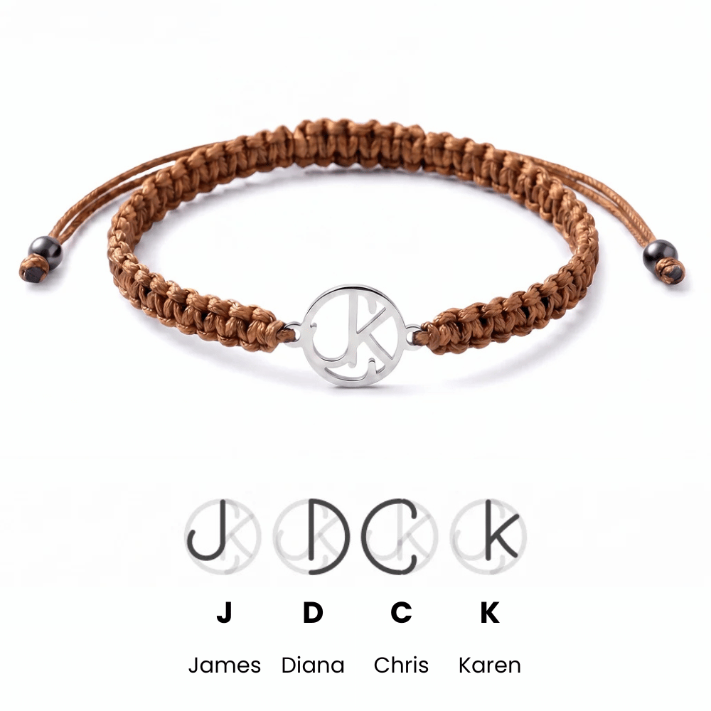 For Him | Custom Monogram Bracelet