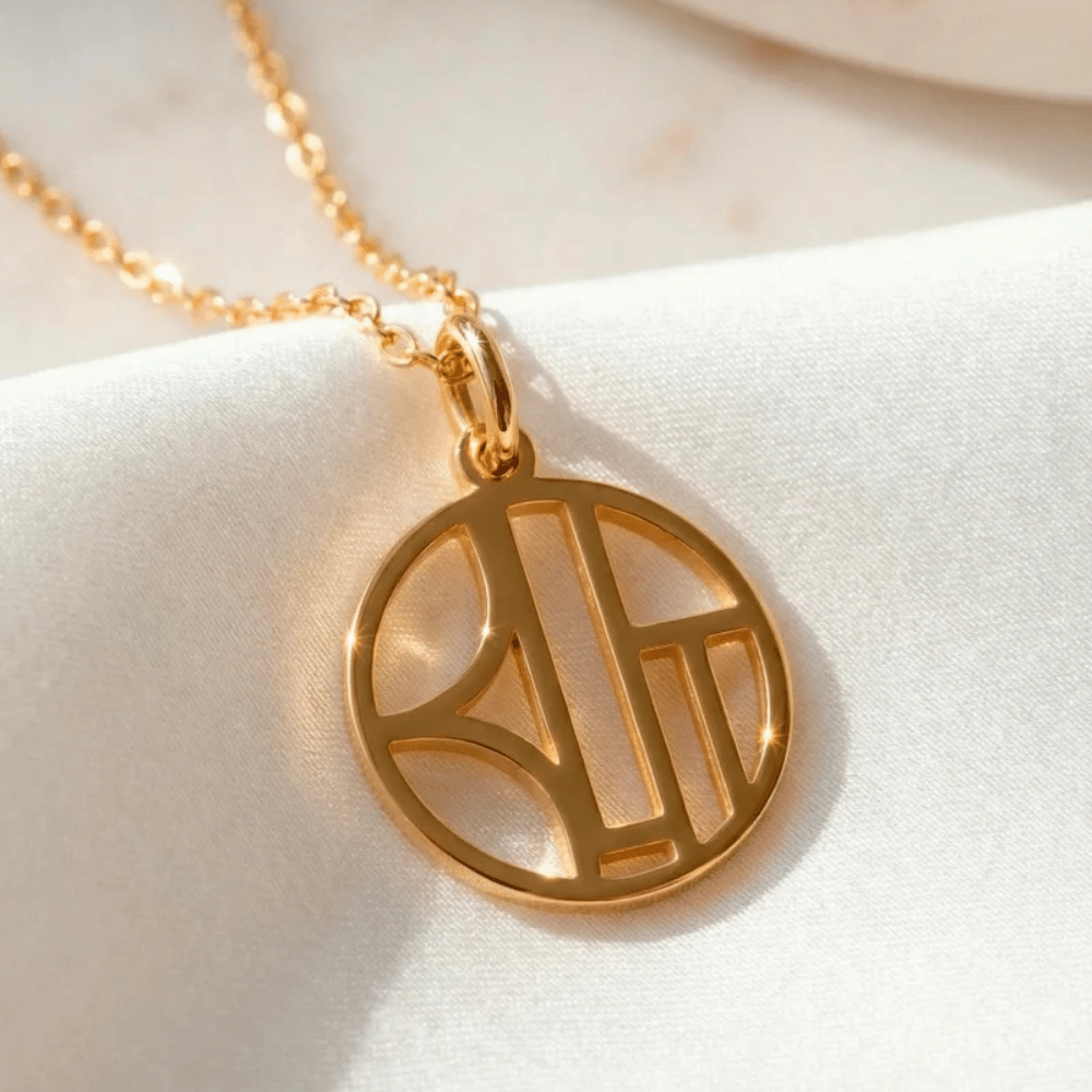 Custom Monogram Necklace