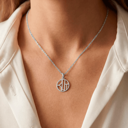 Custom Monogram Necklace