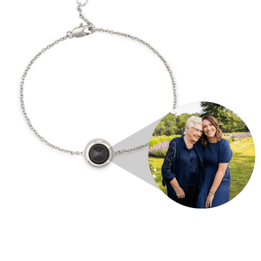 Custom Cable Chain Photo Bracelet