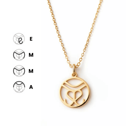 Custom Monogram Necklace