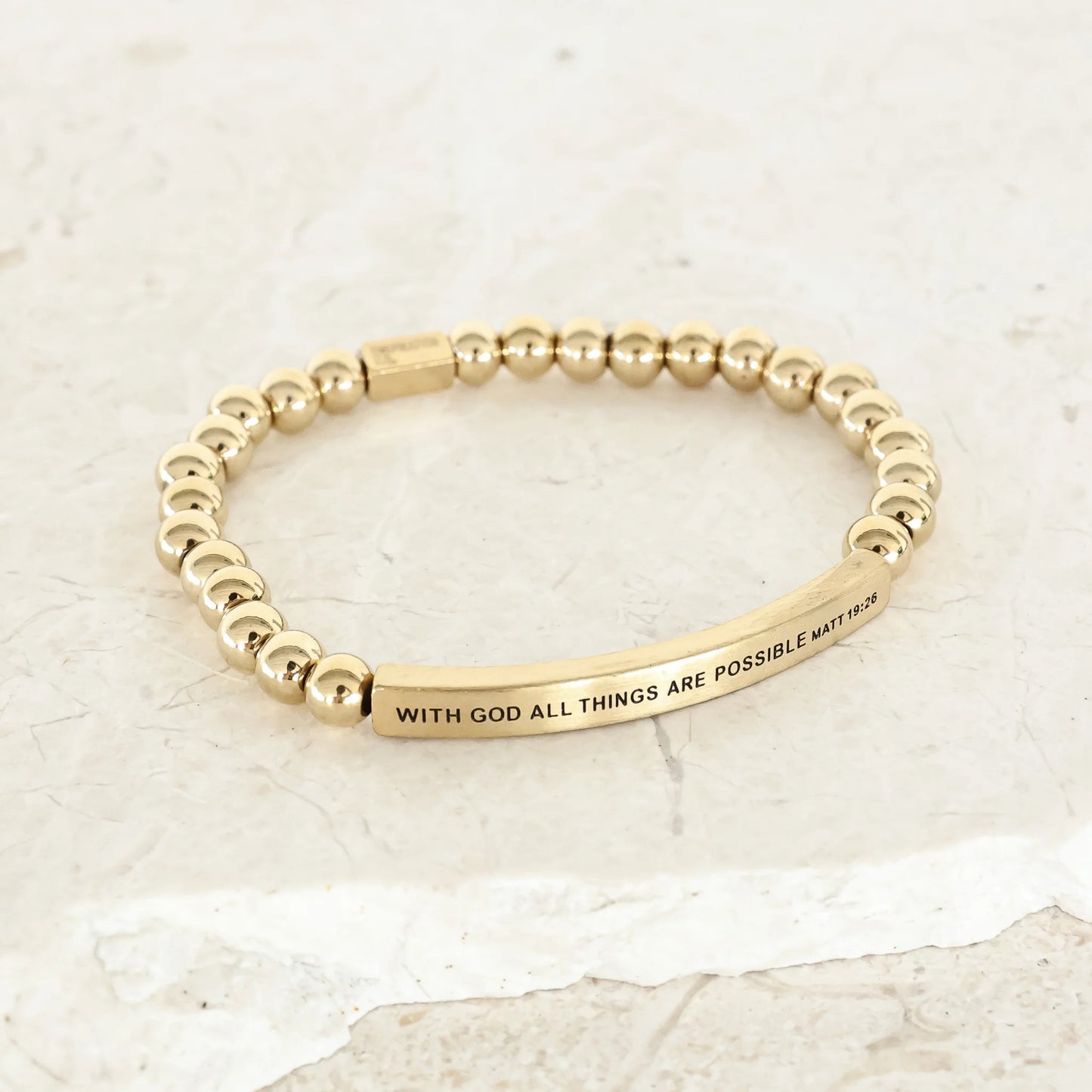 WITH GOD ALL THINGS ARE POSSIBLE - MATT 19:26