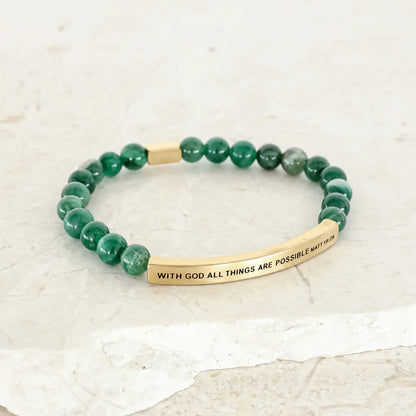 WITH GOD ALL THINGS ARE POSSIBLE - MATT 19:26