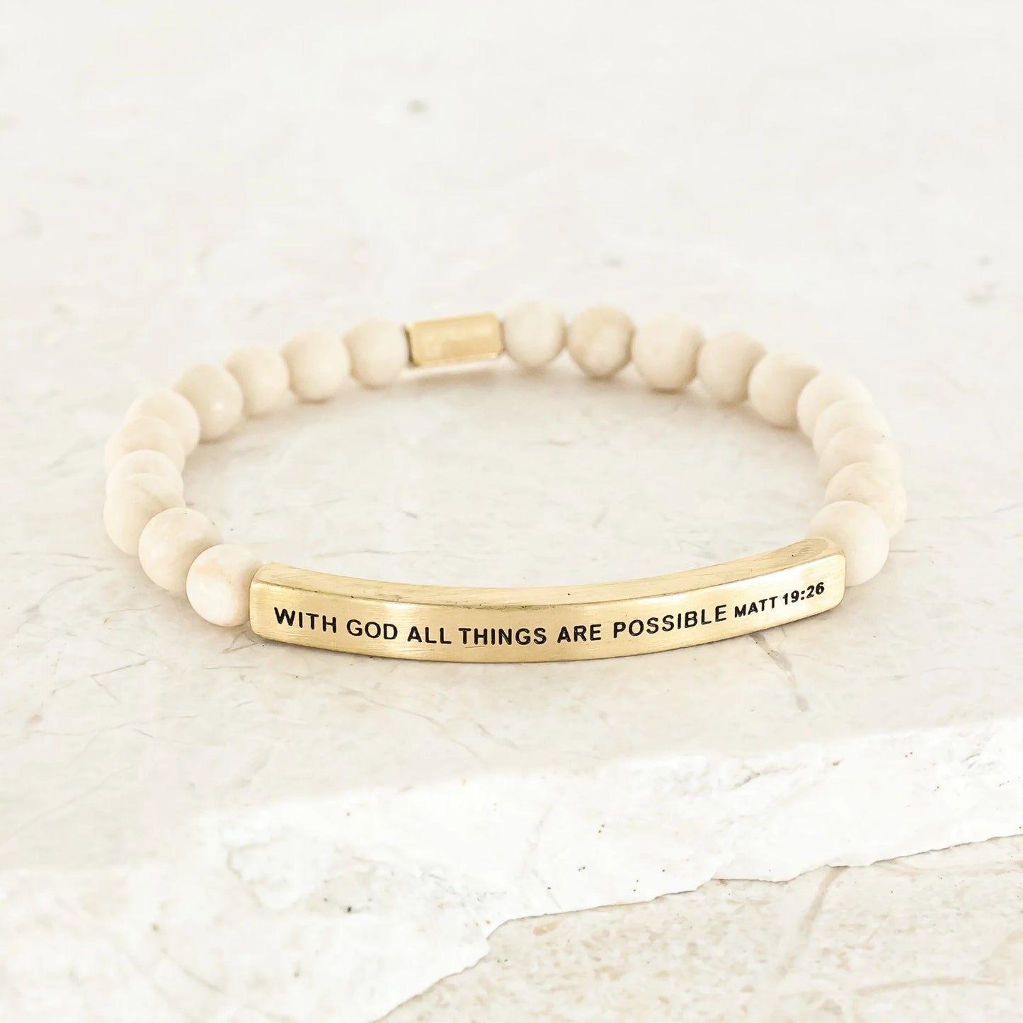 WITH GOD ALL THINGS ARE POSSIBLE - MATT 19:26