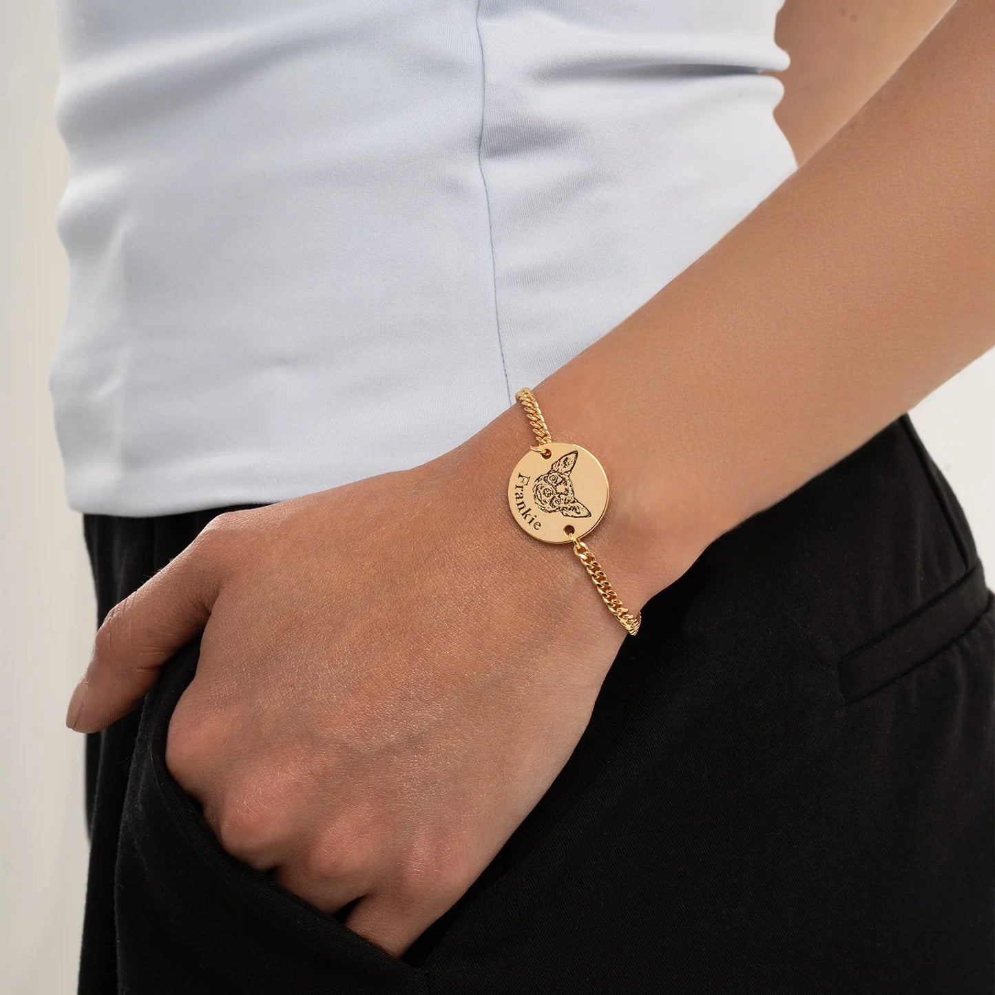 Custom Pet Face Bracelet