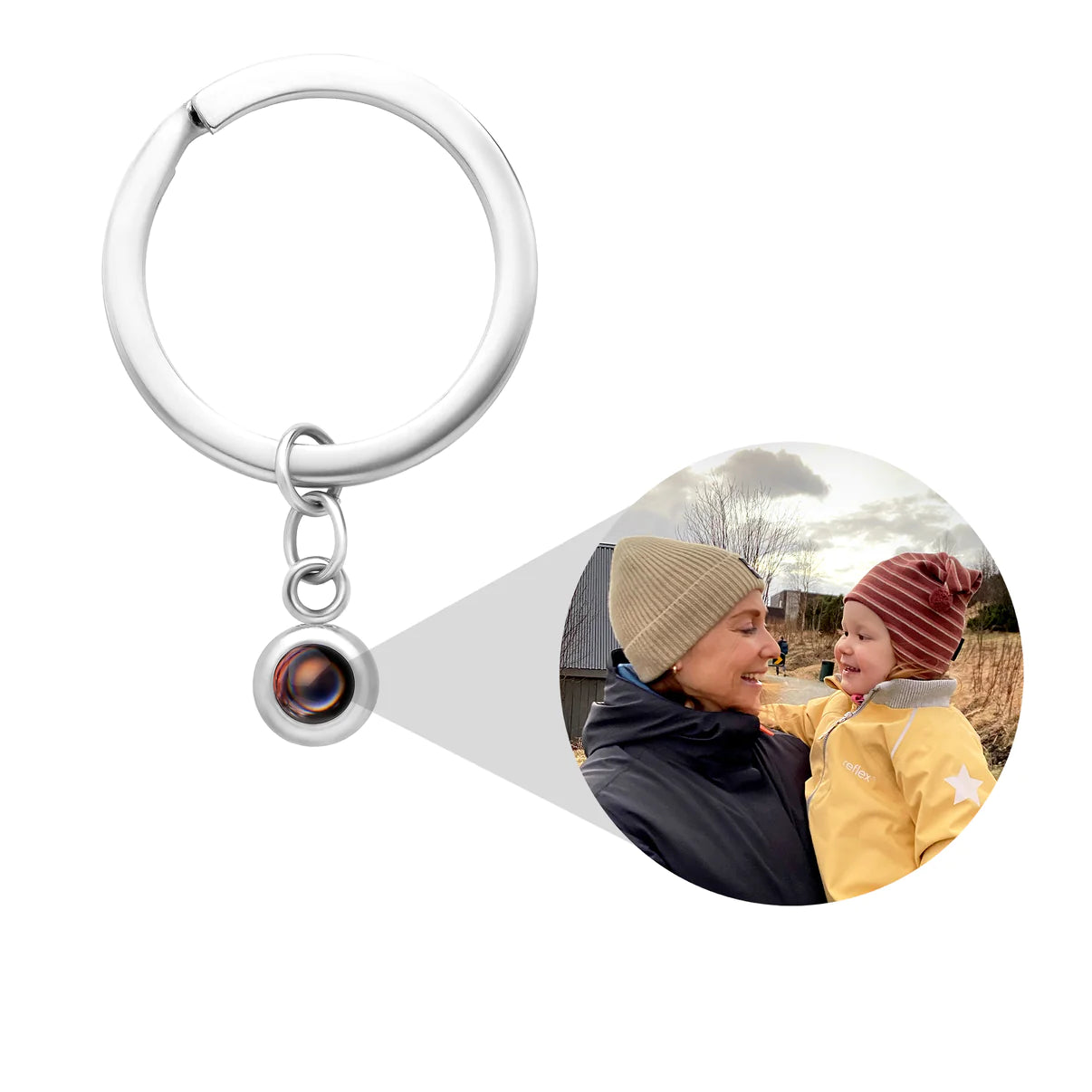 Custom Photo Keychain