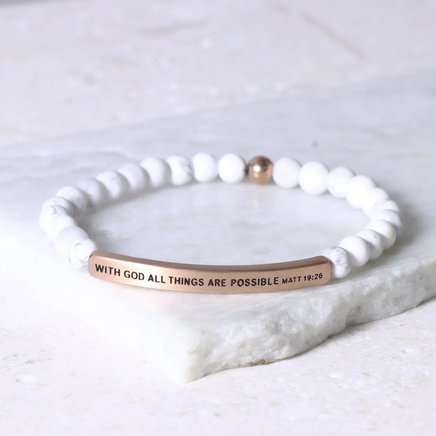 WITH GOD ALL THINGS ARE POSSIBLE - MATT 19:26