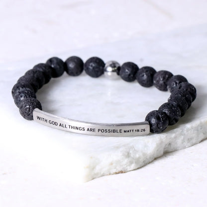 WITH GOD ALL THINGS ARE POSSIBLE - MATT 19:26