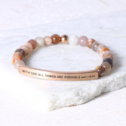 WITH GOD ALL THINGS ARE POSSIBLE - MATT 19:26