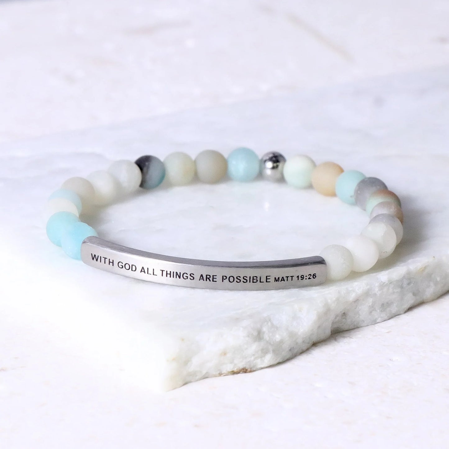 WITH GOD ALL THINGS ARE POSSIBLE - MATT 19:26